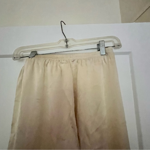 💯 genuine silk vintage cream classic style pyjama set - Picture 6 of 12